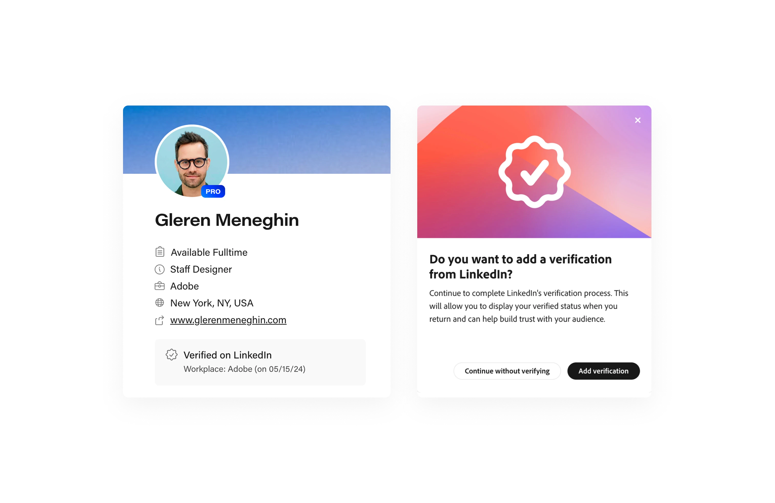 Linkedin Verification Engineer Updates :: LinkedIn Verification on Behance :: Behance