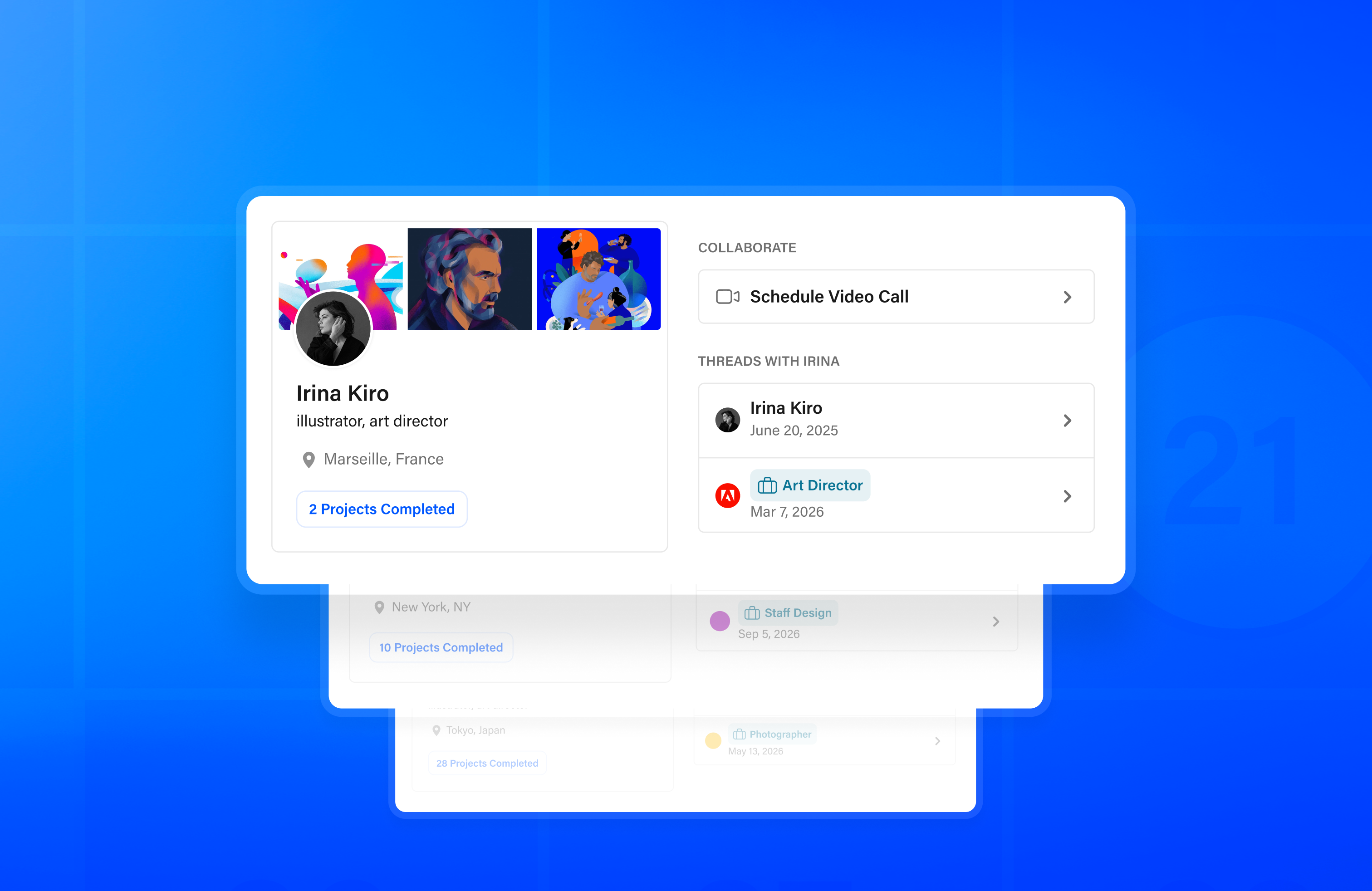 Blog :: Schedule Video Calls on Behance :: Behance